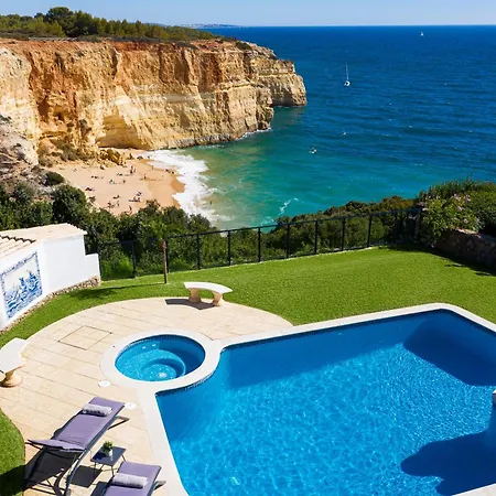 Seafront View Next To The Famous “benagil Caves”