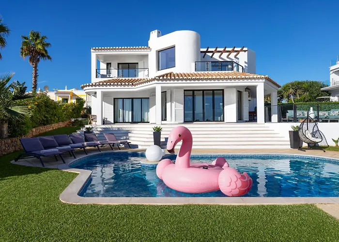 Seafront View Next To The Famous “benagil Caves”