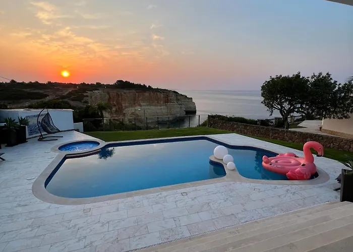 Seafront View Next To The Famous “benagil Caves” *