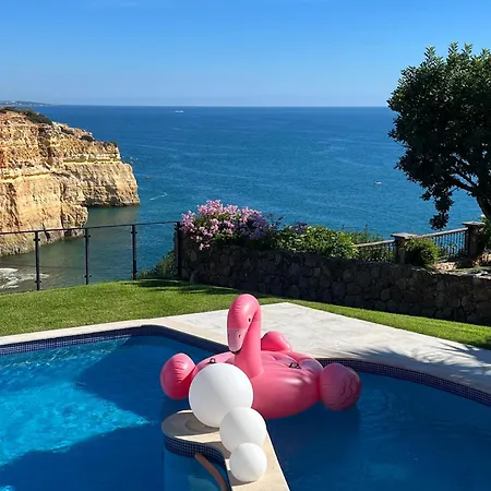 Seafront View Next To The Famous “benagil Caves”